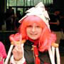 That's a mighty stylish paper hat Utena's sportin!