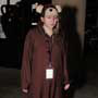 ( A Sunday cosplayer as Lain in her PJ's. )