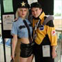 ( The extent of excellent costumes at Otakon 2000 was astounding. )